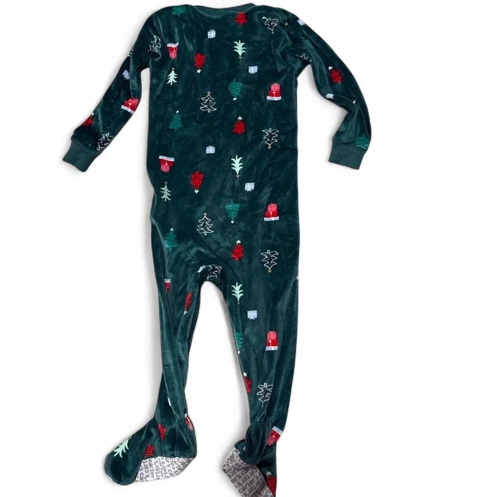Christmas 3 piece baby bundle - carters bedtime 18m, pj place both 18-24 m